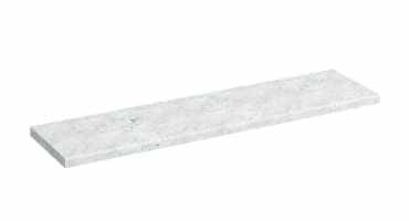 Minerva 1200mm Carrara White Marble Worktop - Burlington