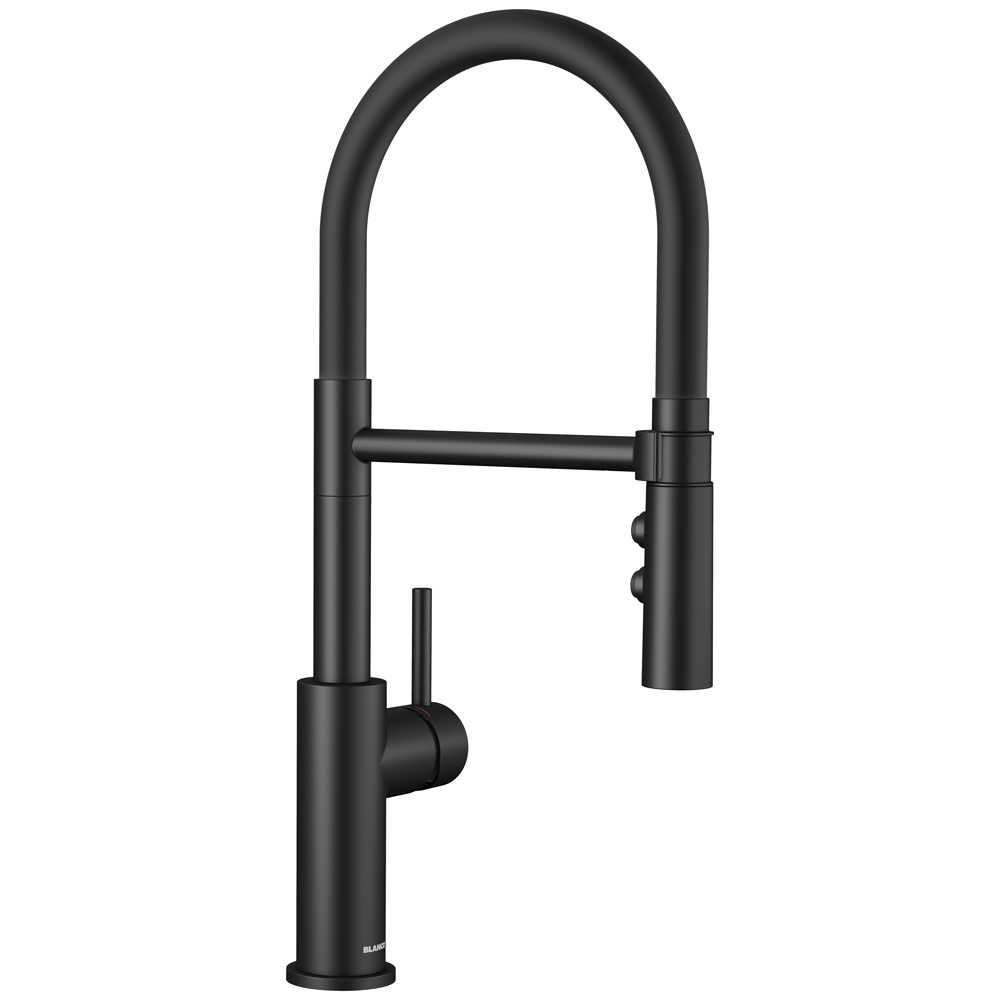 Blanco Catris S Flexo Black Matt Kitchen Tap - 525793