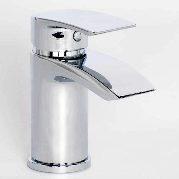 Coll Mono Basin Mixer Tap & Push Waste - Highlife Bathrooms