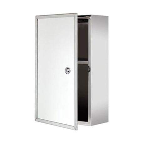 Croydex Trent Lockable Mirrored Medicine Cabinet 