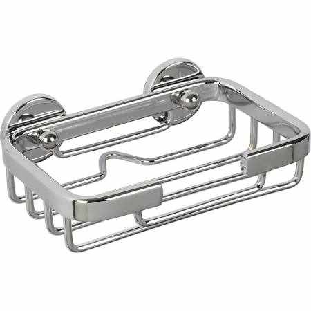 Croydex Rust Free Soap Basket - Chrome