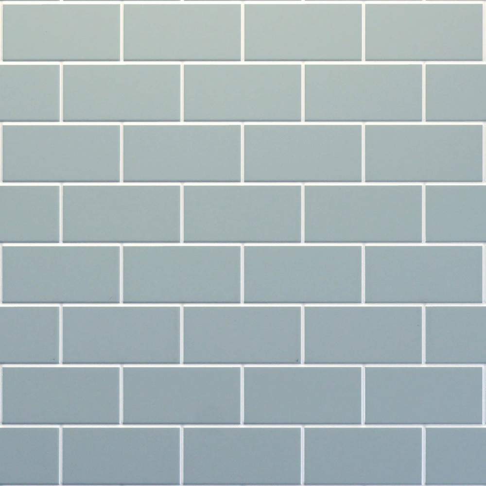 Duck Egg Blue Metro Reflect Tile Wall Panels