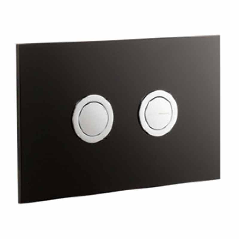 Abacus Lustrolite WC Press Panel - Carbon