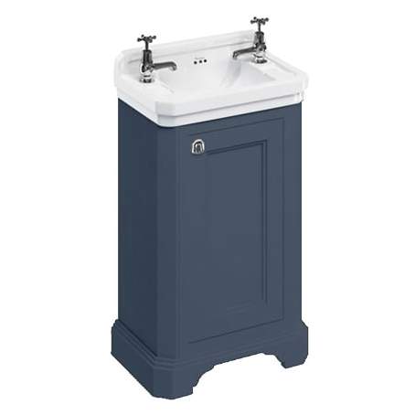 Burlington 51cm Cloakroom Vanity Unit - Blue