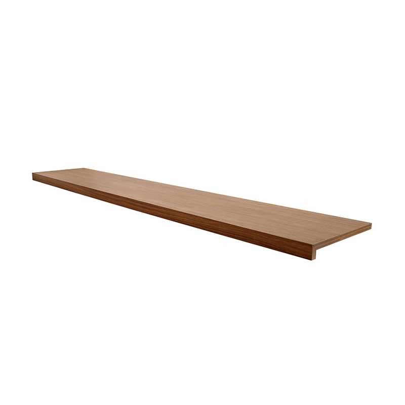 Walnut Bathroom Shelf - 1800 x 320mm - Abacus 