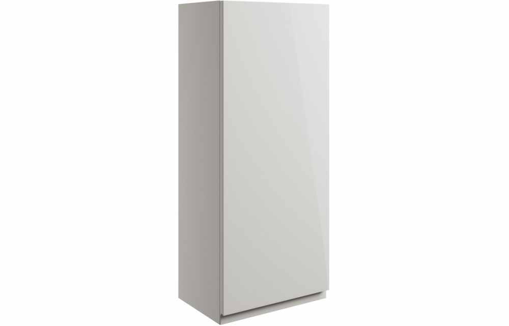 Venetian 300mm Wall Unit - Pearl Grey Gloss