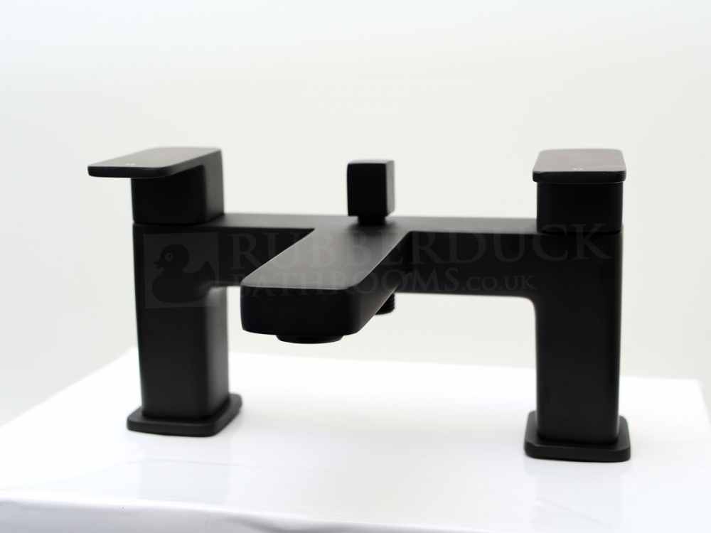 Fife Black Bath Shower Mixer Tap - Highlife Bathrooms