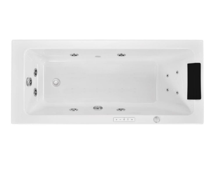 Fonte 1600 x 700 Water System Whirlpool Bath - Jaquar