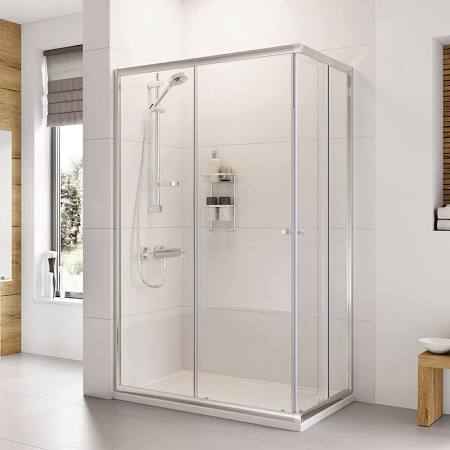 Haven8 1000 x 800mm Corner Entry Shower Enclosure