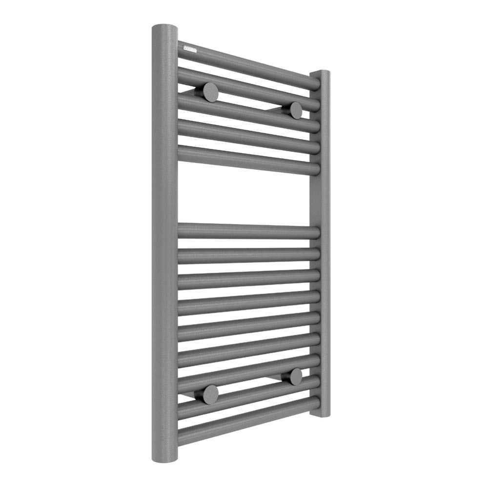 Hugo2 812 x 600mm Towel Radiator - Lusso Grey - High Heat Output - Tissino