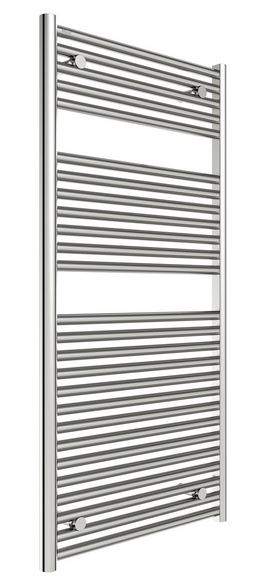 Hugo2 1212 x 600mm Towel Radiator - Chrome - High Heat Output - Tissino 