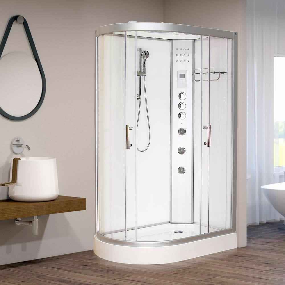 Vidalux Hydro Plus 1200 Hydro Massage Shower Cabin - 1200 x 800mm - Right Hand