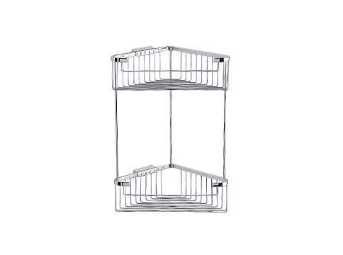 Inda Hotellerie Corner Chrome Shower Basket AV032A 