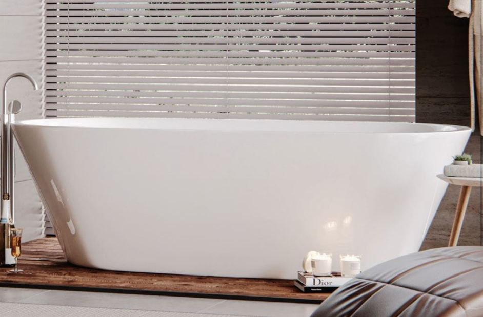 Julia 1715 x 785 Freestanding Bath - Jaquar