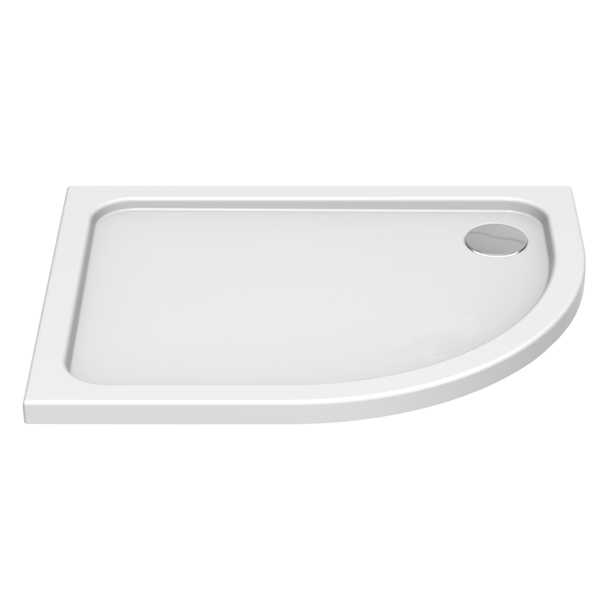 Kudos Kstone 1000 x 900mm Left Hand Offset Quadrant Shower Tray