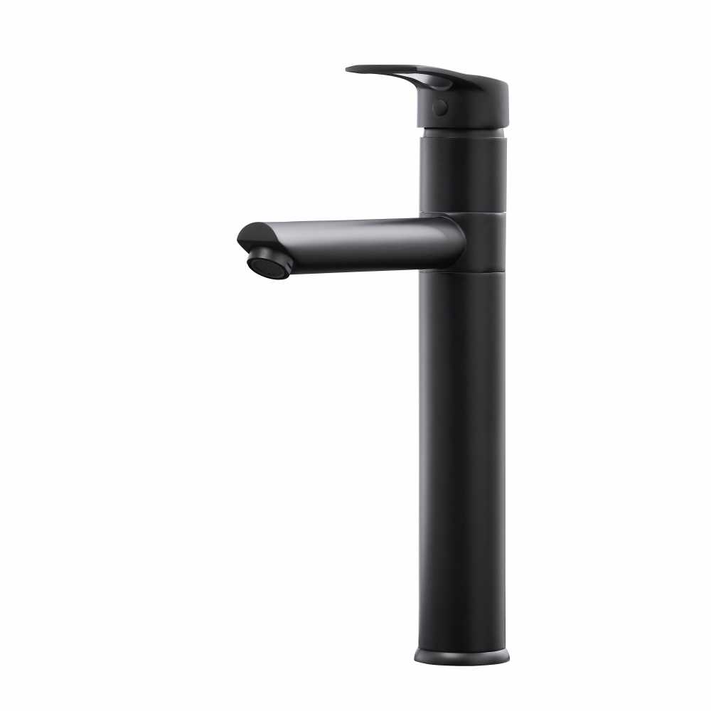 Aysgarth Matt Black Monobloc Kitchen Mixer Tap