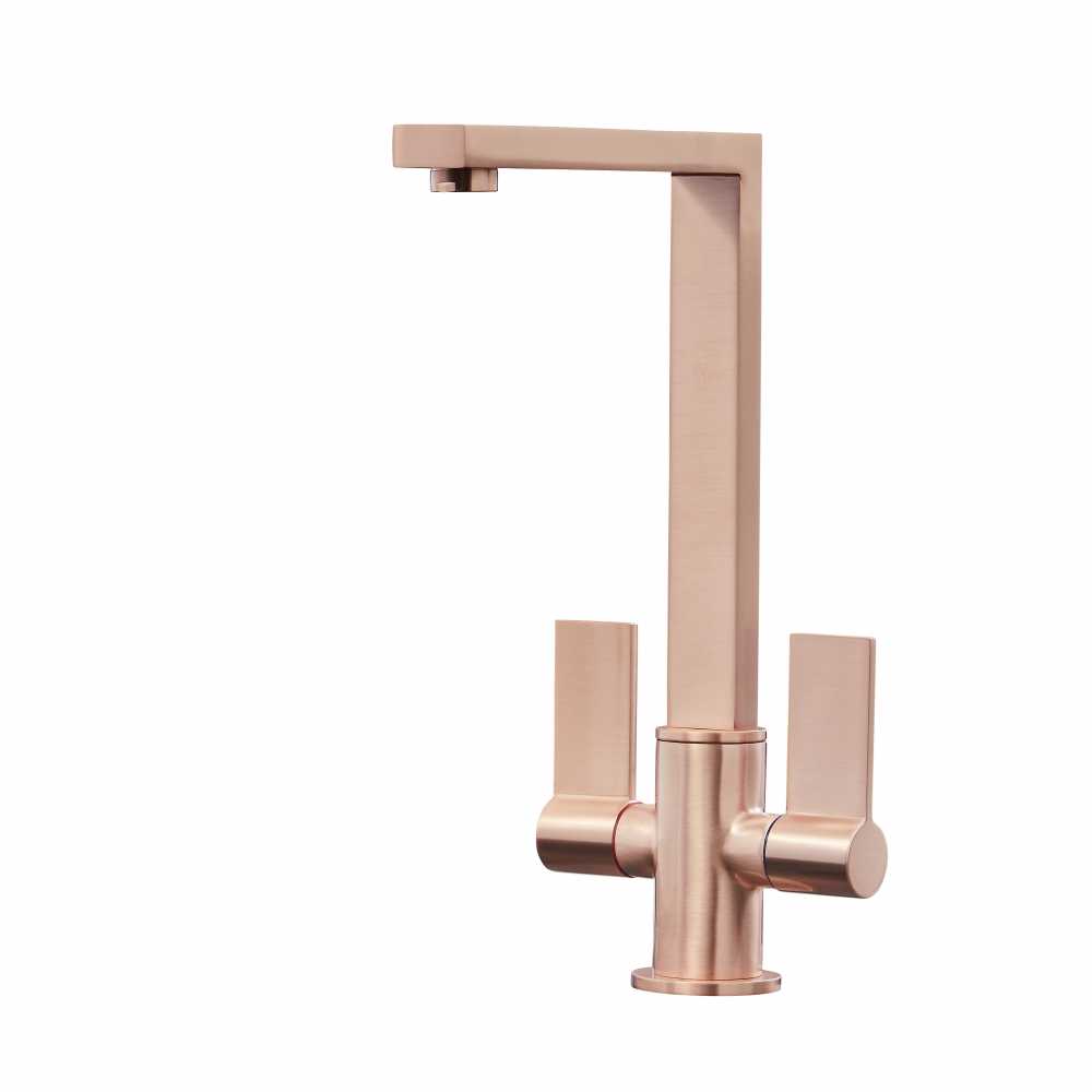 Ayton Copper Mono Block Kitchen Sink Mixer Tap