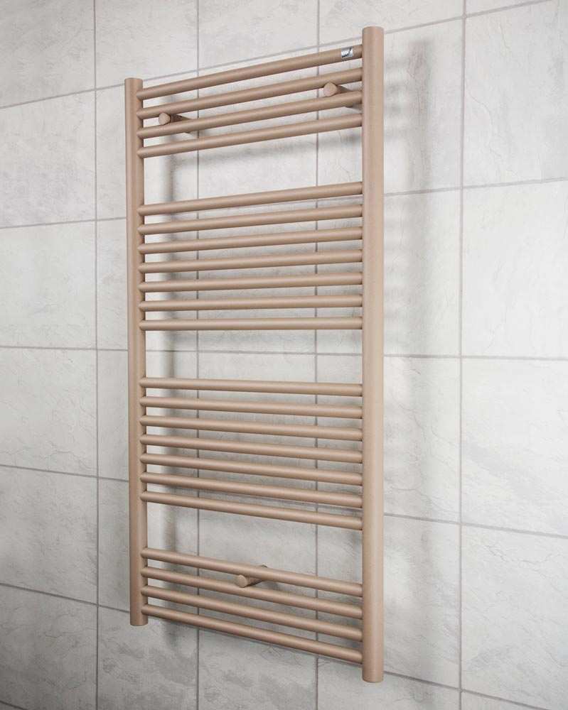 Zehnder Klaro 1708 x 600 Towel Radiator - Quartz Beige   