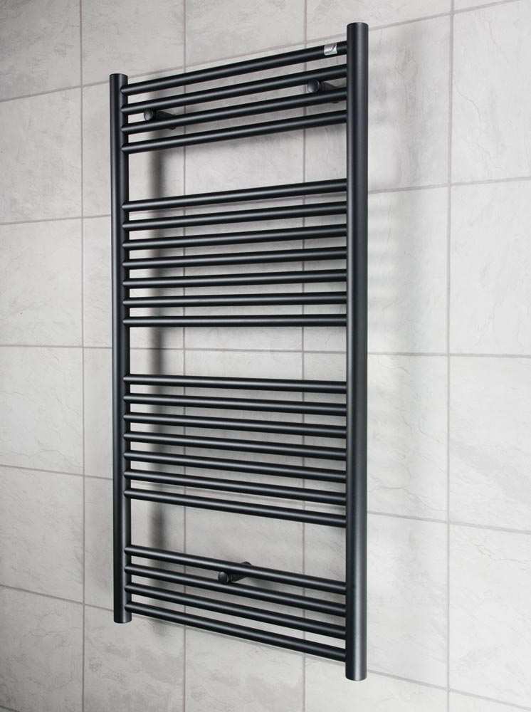 Zehnder Klaro 1148 x 450 Towel Radiator - Volcanic