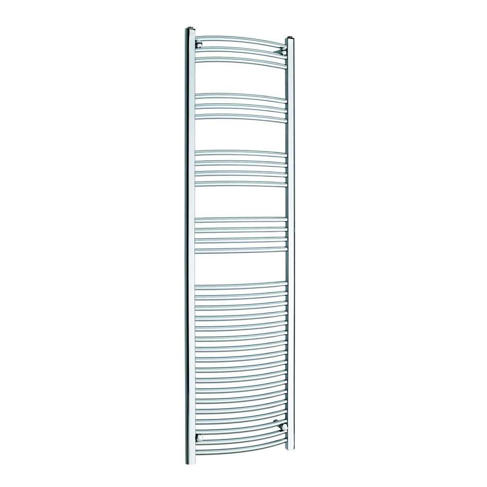 Kartell 500 x 1800 Curved Chrome Towel Radiator - CTR518C