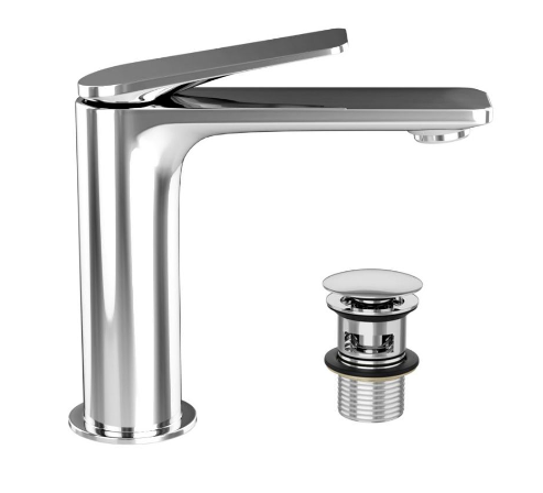 Laguna Chrome Semi Extended Mono Basin Mixer Tap - Jaquar