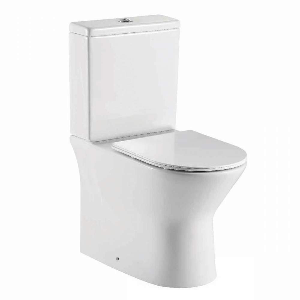 Kate Rimless Closed Back Toilet & Softclose Seat - Signature