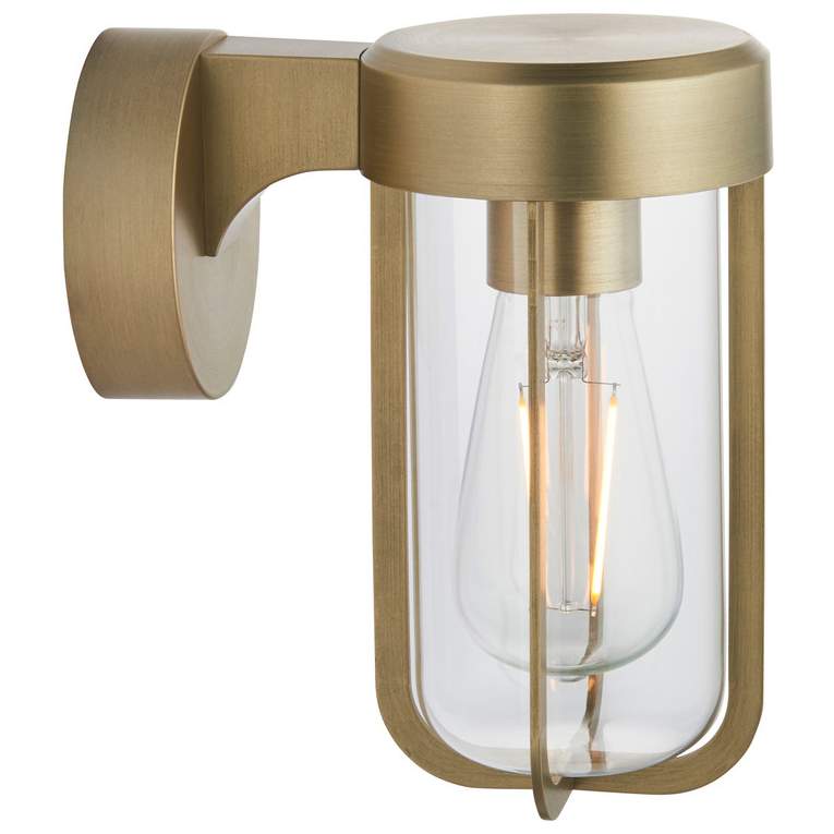 Mandarin Wall Light - Brushed Brass