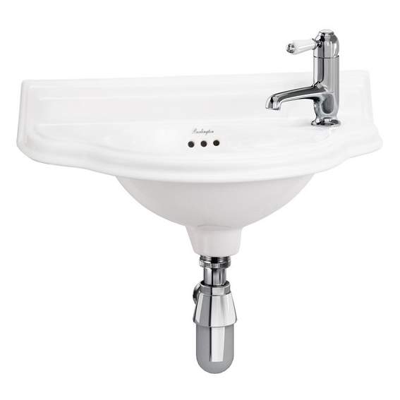 Burlington Traditional Curved Cloakroom Basin