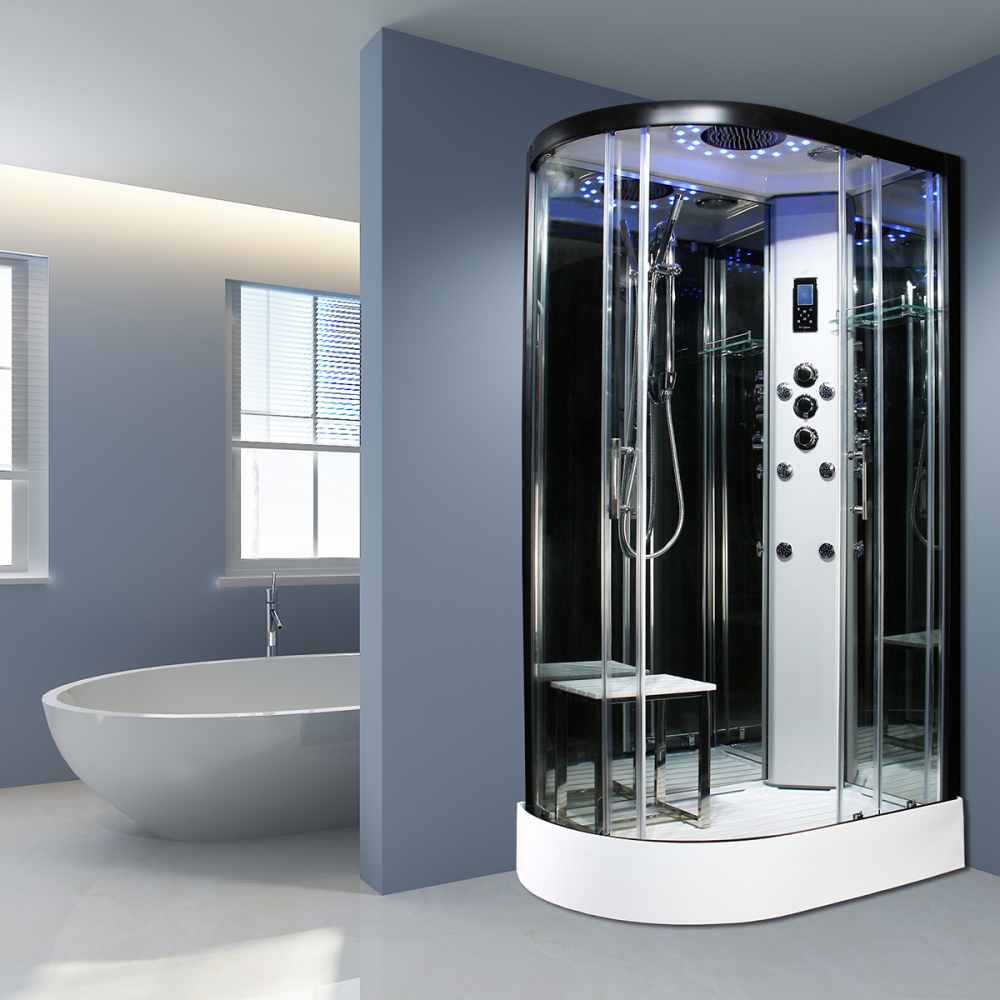 Insignia Showers PL12R-O Platinum Hydro Massage Shower Cabin 1200 x 800mm - Right Hand