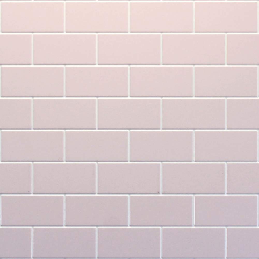 Pastel Pink Metro Reflect Tile Wall Panels