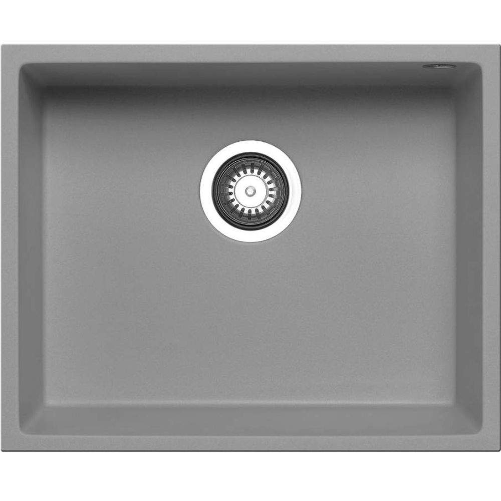 Prima+ Granite 1 Bowl Undermount Kitchen Sink - Light Grey