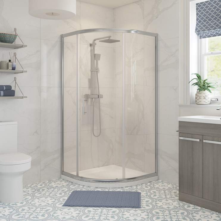 Prime 900mm 1 Door Quadrant Shower Enclosure