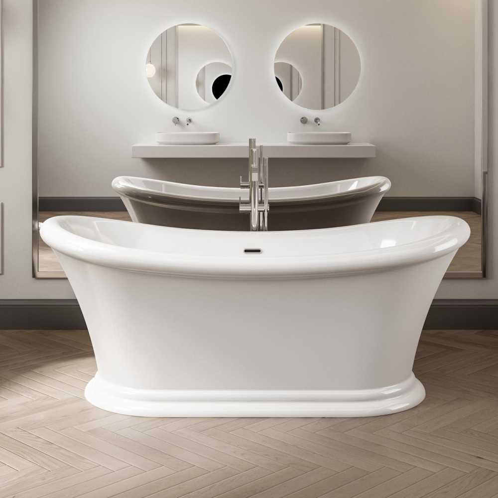 Charlotte Edwards Purley 1700x740mm Traditional Freestanding Bath