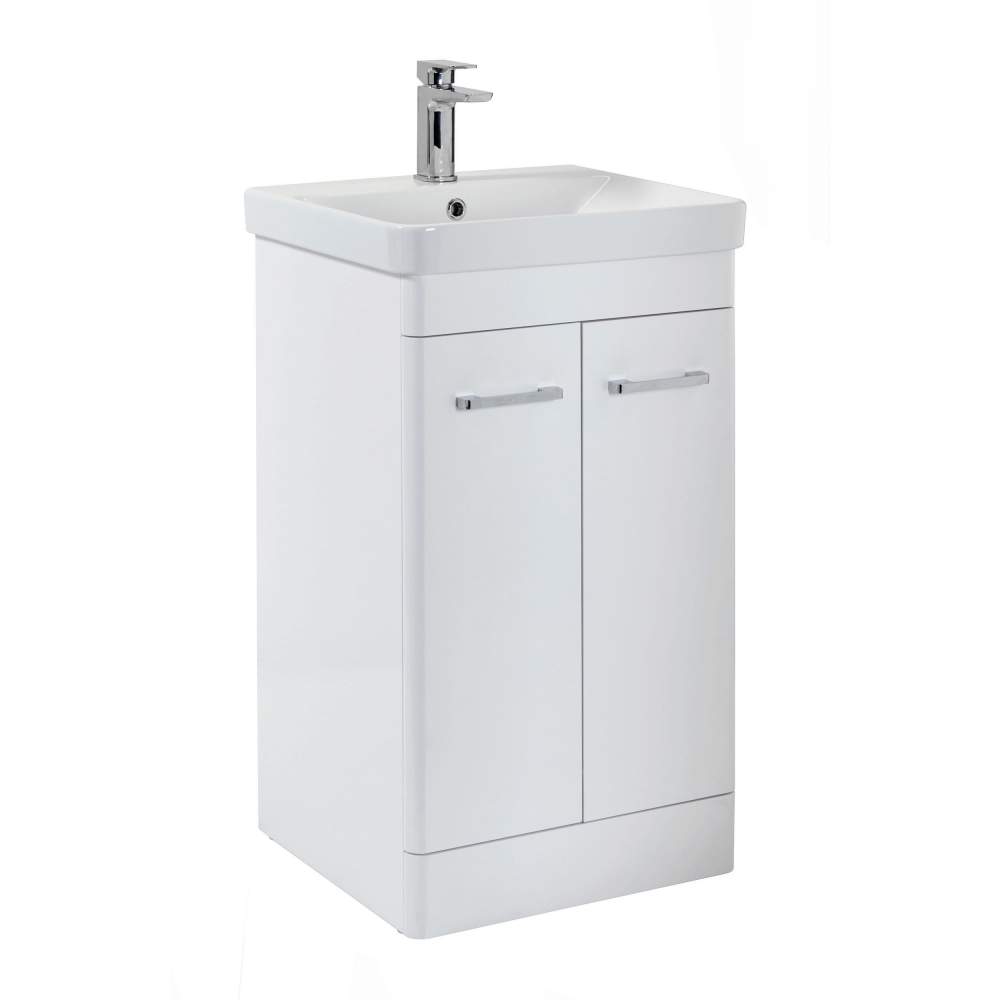 Rossini 500 Vanity Unit in Gloss White- Scudo