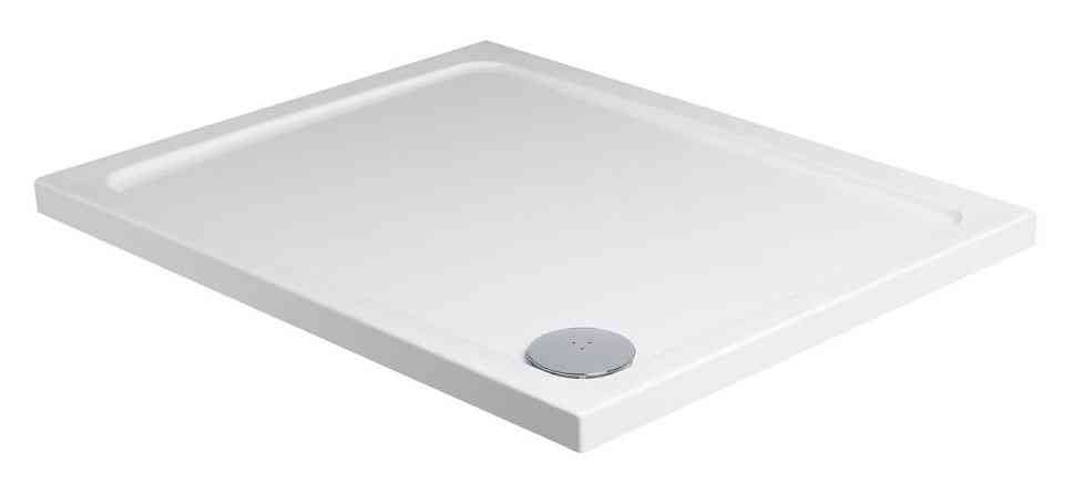 Roman Acrylic Capped Stone Rectangle Shower Tray 1100mm x 900mm