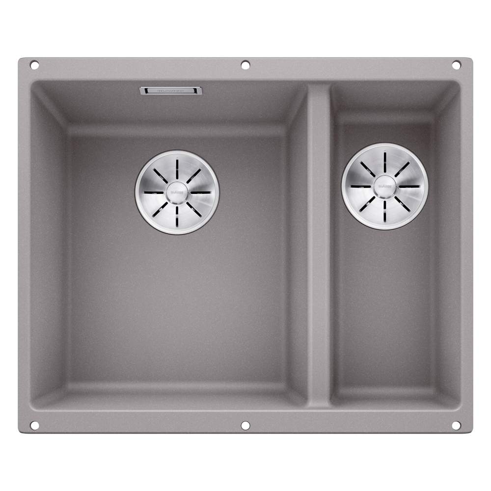 Blanco Subline 340/160 U Kitchen Sink Left Hand - Alumetallic