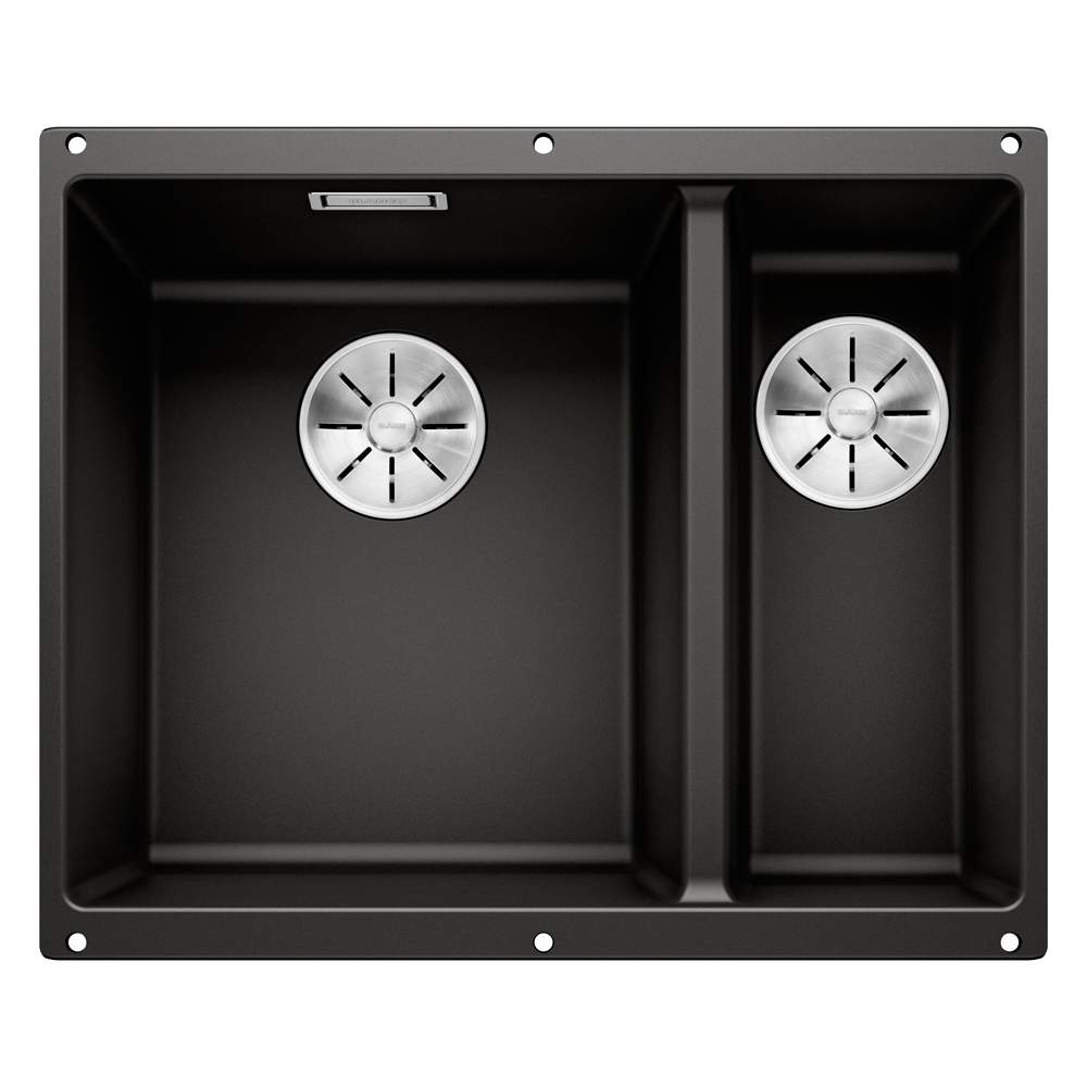 Blanco Subline 340/160 U Kitchen Sink Left Hand - Black