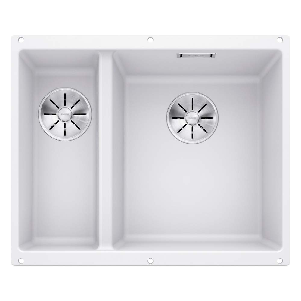 Blanco Subline 340/160 U Kitchen Sink Right Hand - White