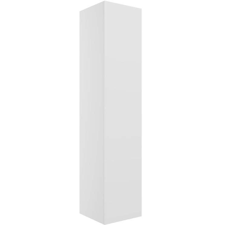 Shetland 350mm Wall Hung 1 Door Tall Unit - Matt White