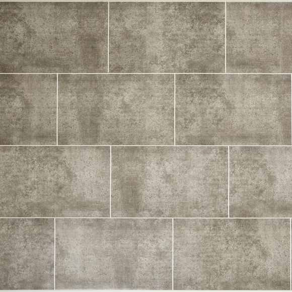 ProPlas Tile 400 - Stone Graphite Large Tile - Matt - uPVC Tile Effect Panels - 5 pack