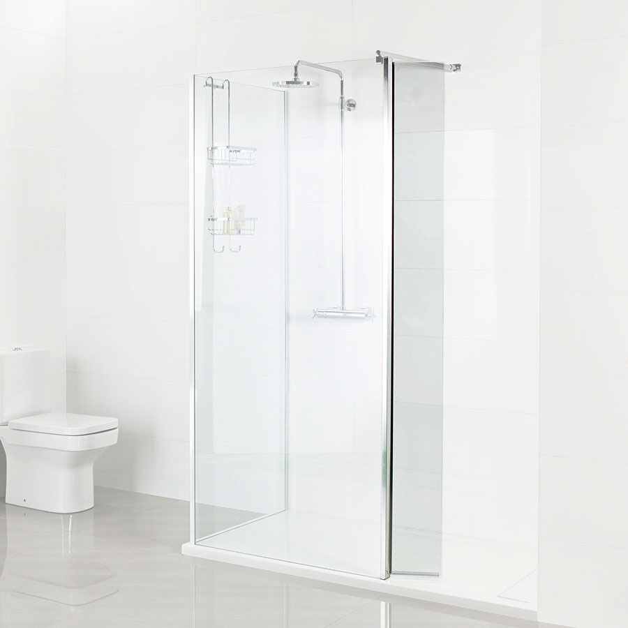 Roman Showers Select 200 Pivoting Deflector Panel 243mm Width (10mm Glass)