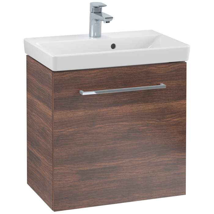 Villeroy & Boch Avento 530mm Bathroom Vanity Unit And Basin 1 Door Arizona Oak