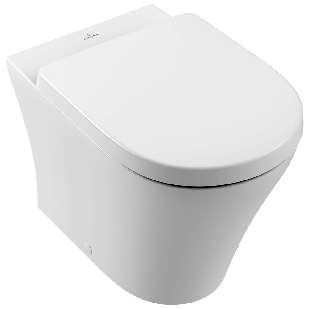 Villeroy & Boch O.novo Compact Washdown Rimless Back To Wall Toilet