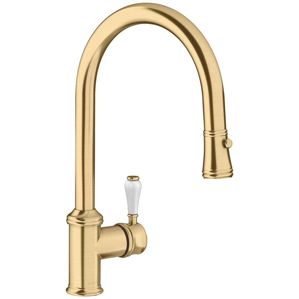 Blanco Vicus Single Lever Satin Gold Kitchen Tap - 526689