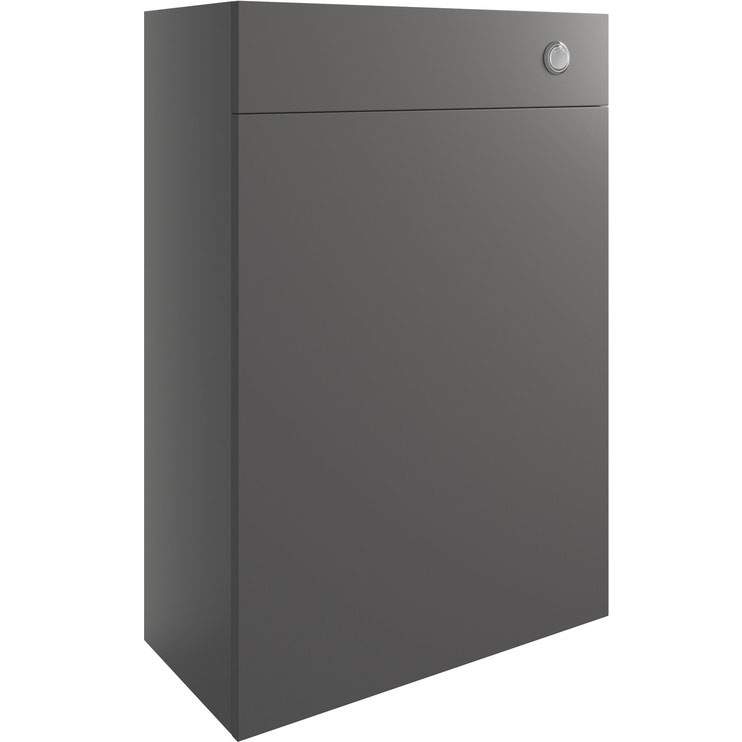 Venetian 600mm Toilet Unit - Onyx Grey Gloss