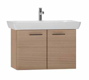 VitrA S20 850mm Golden Cherry Wall Hung Double Door Unit Inc Basin