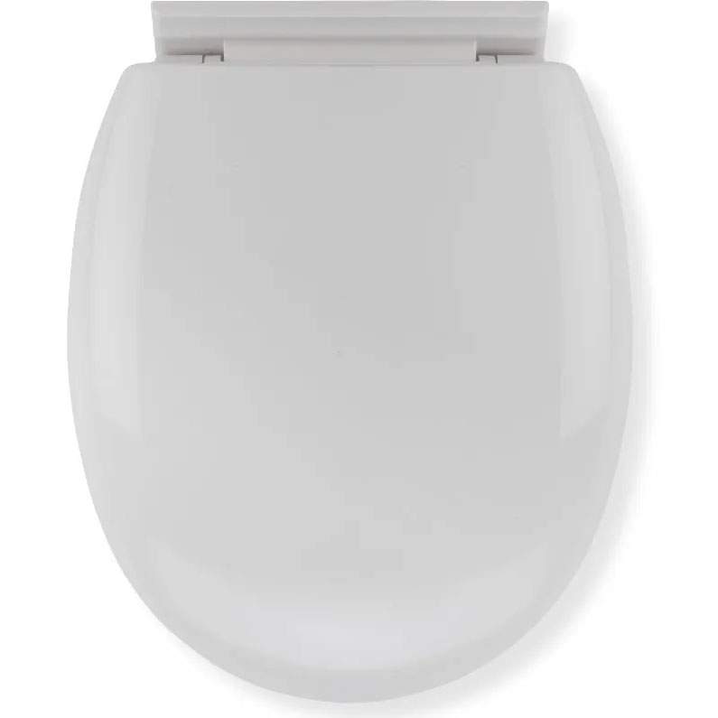 Croydex Anti-Bacterial Polypropylene Toilet Seat Slow Closing