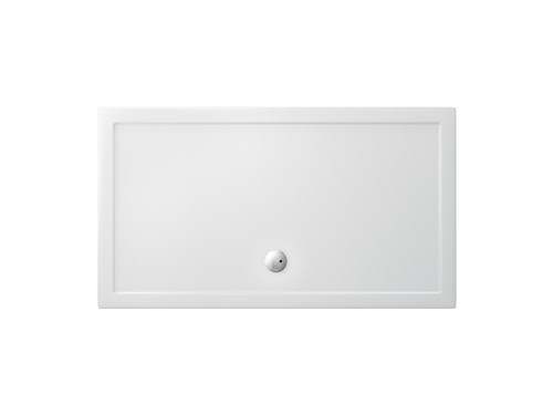 Zamori Rectangle Shower Tray 1600 x 900mm - Centre Waste - Z1232