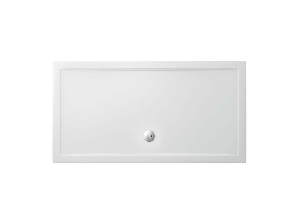 Zamori Rectangle Shower Tray 1700 x 900mm - Centre waste - Z1341