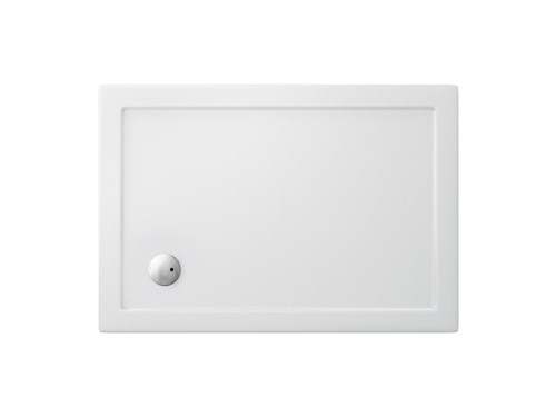 Zamori Rectangle Shower Tray 1100 x 760mm - Corner waste - Z1170